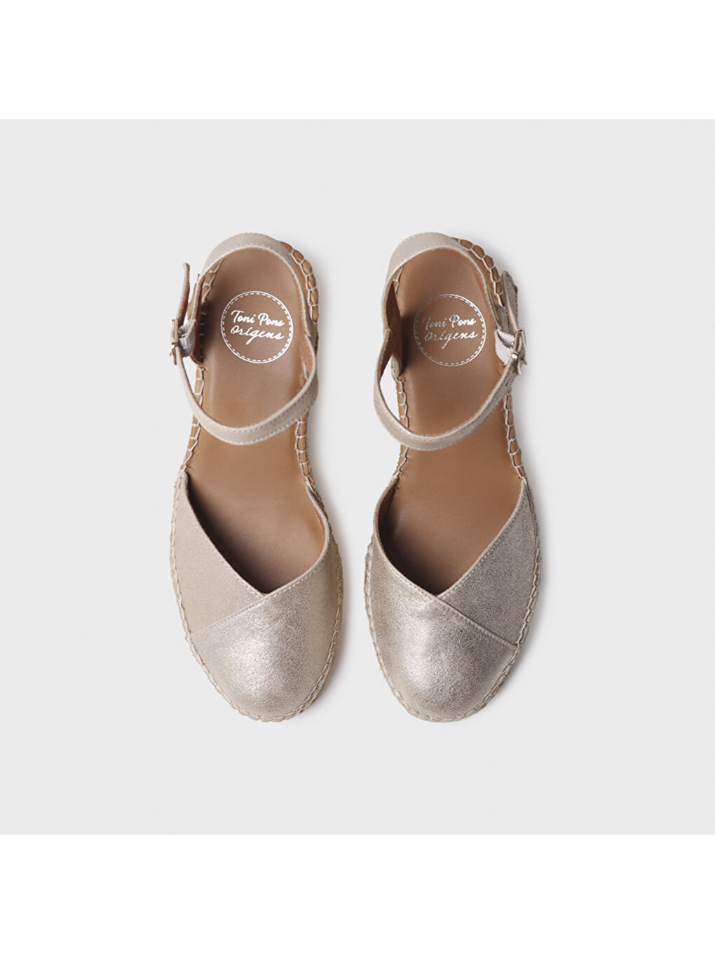 Bej Kadın Sandalet Bianca-AS Champagne-2