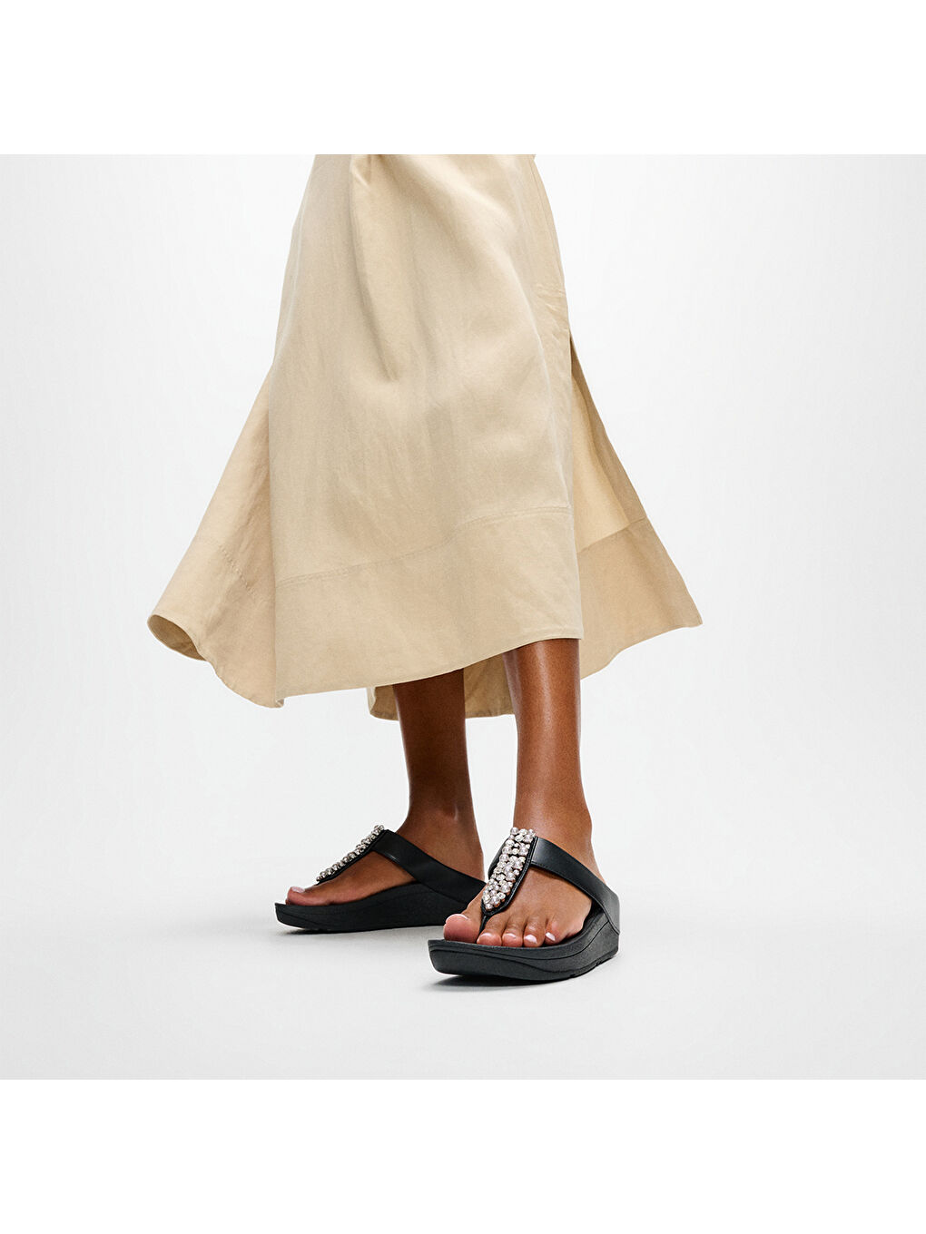 Kadın Siyah Parmak Arası Terlik-2