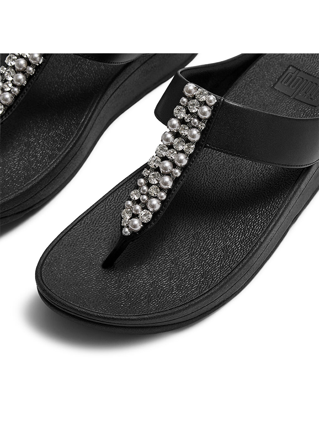 Kadın Siyah Parmak Arası Terlik-3