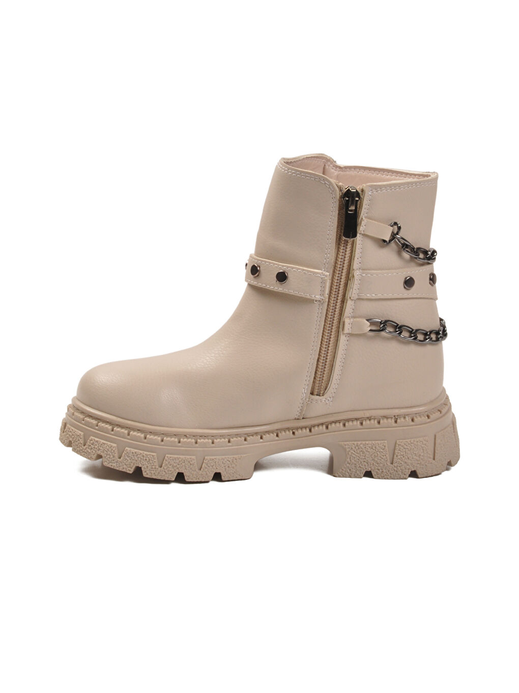 Bej İçi Polarlı Kaymaz Kız Çocuk Bot Dante F-1