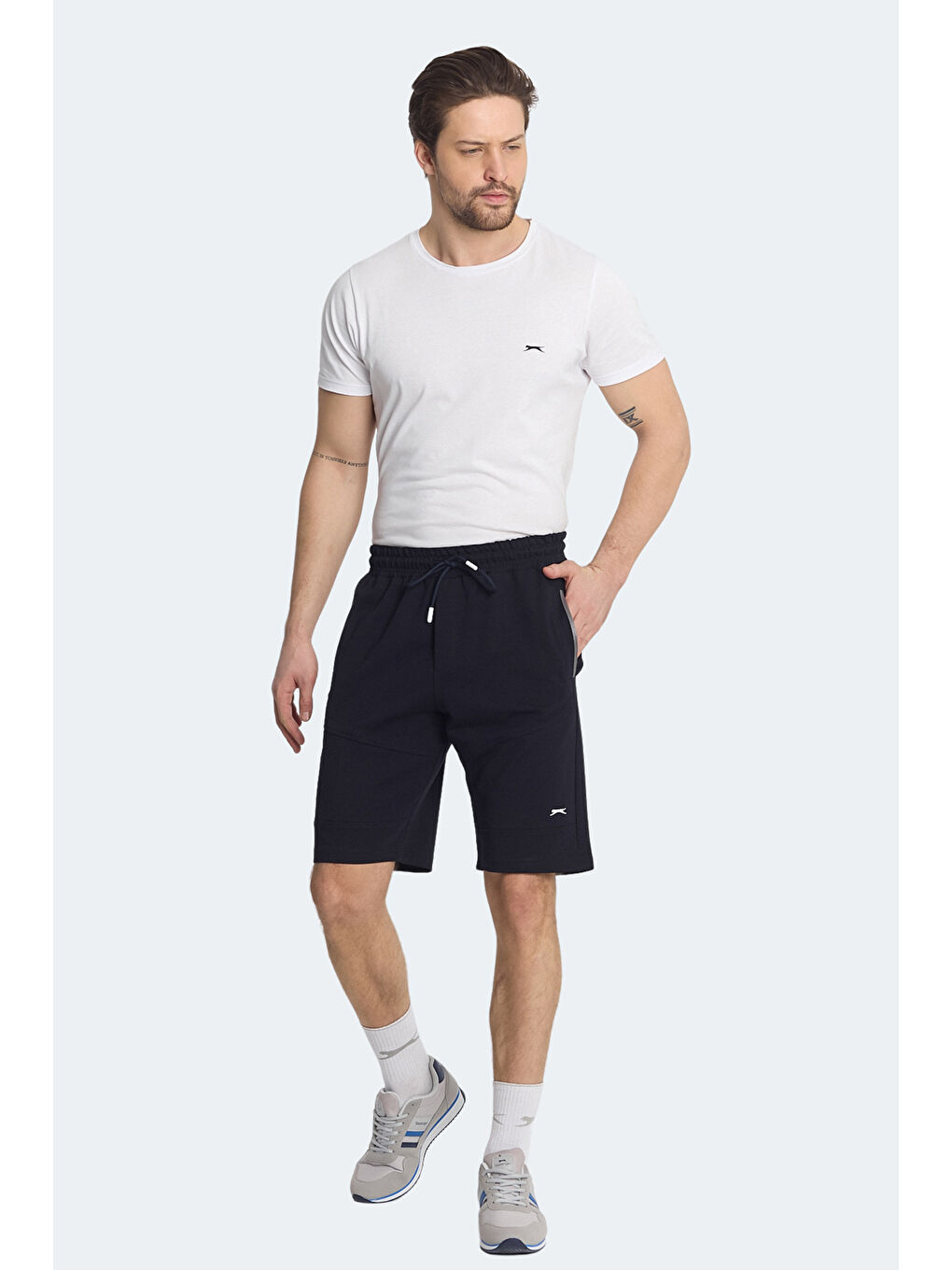 SLAZENGER NASIM Erkek Şort Lacivert - 6