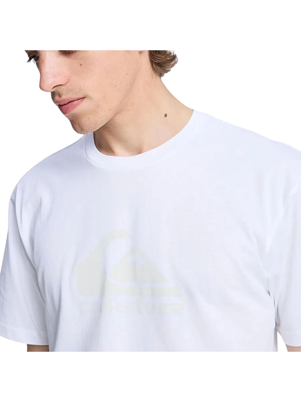 Skull Lines Erkek Beyaz Tişört-2