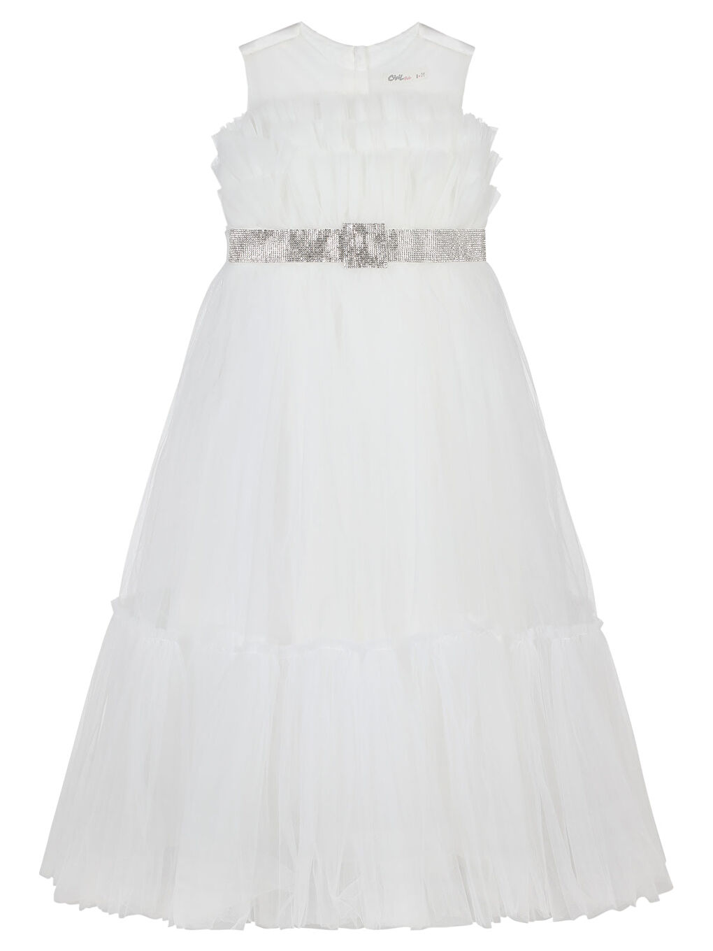 Girls Kız Çocuk Abiye 6-9 Yaş Ekru