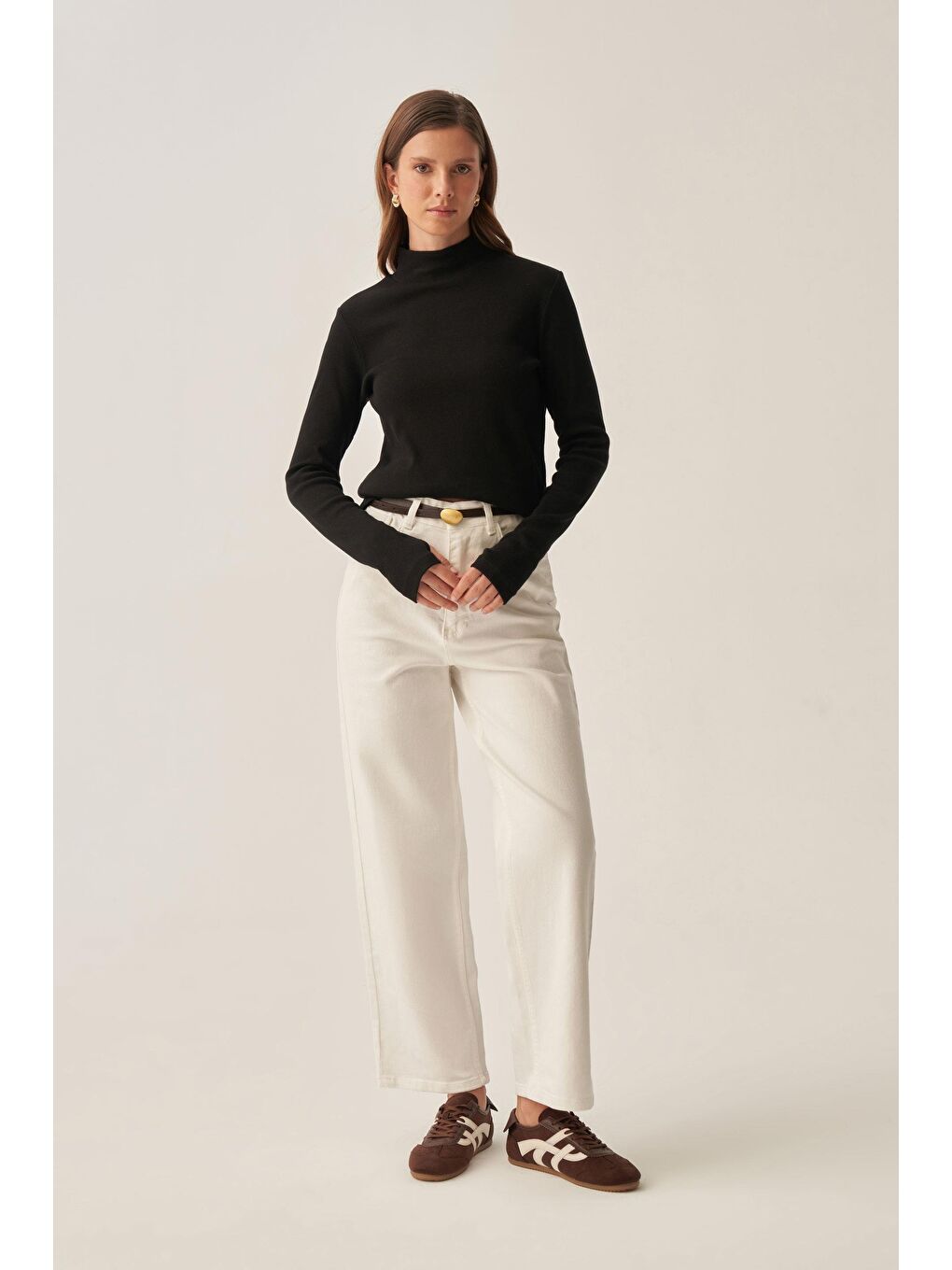 Siyah-Parmaklıklı Balıkçı Yaka Body-1