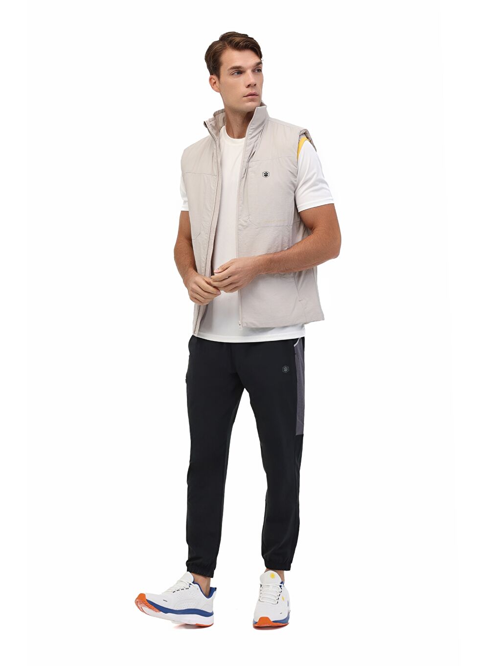 ML SANDRE 4OTD1-01 5FX Gri Erkek Yelek-2