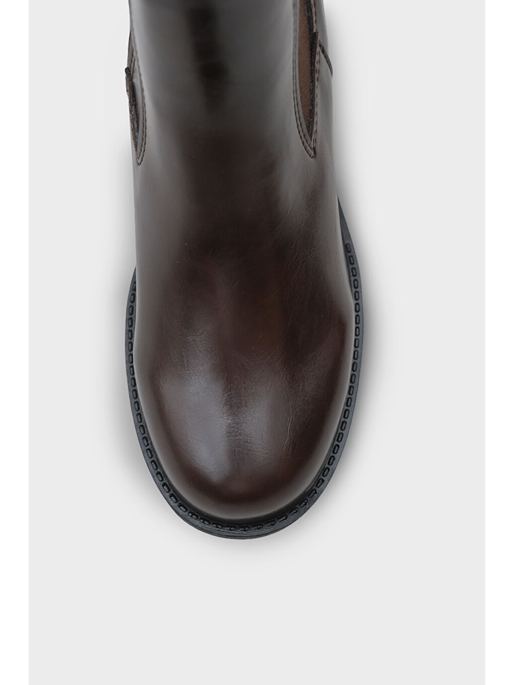 Kahverengi Rhody Metal Tokalı Kadın Bot-2