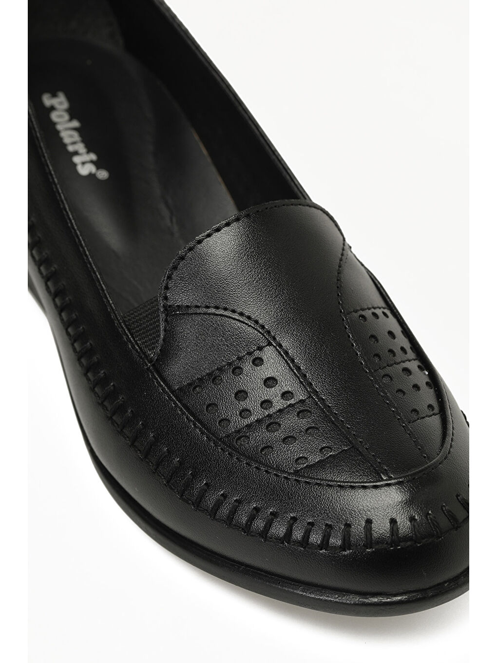 164077.Z5FX Siyah Kadın Dolgu Topuk Klasik Ayakkabı-6