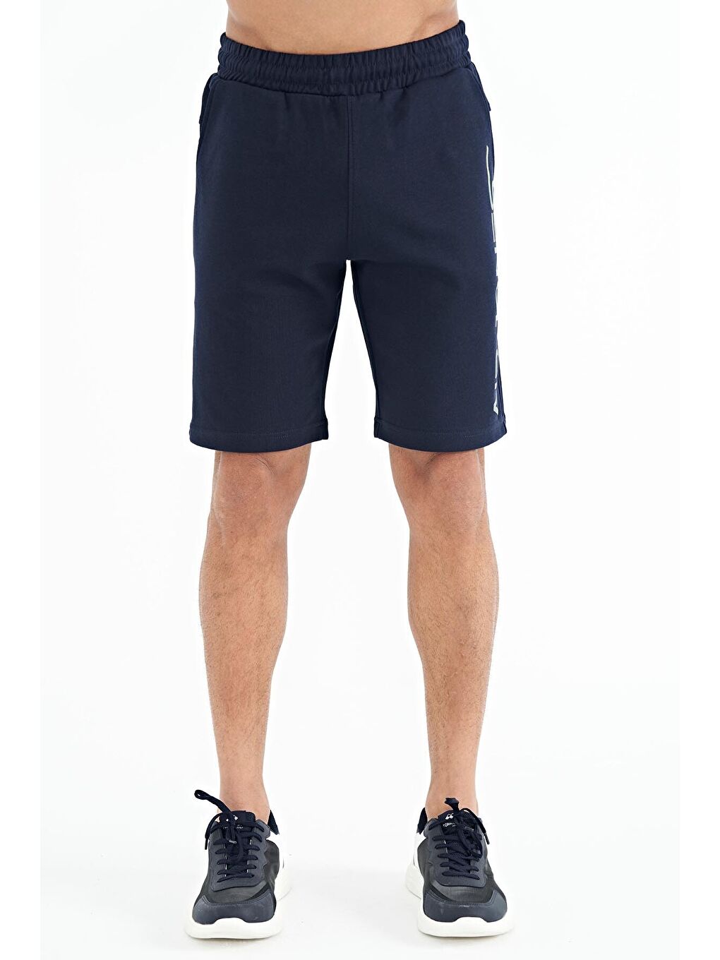 Alva İndigo Baskılı Erkek Şort - 81245-2