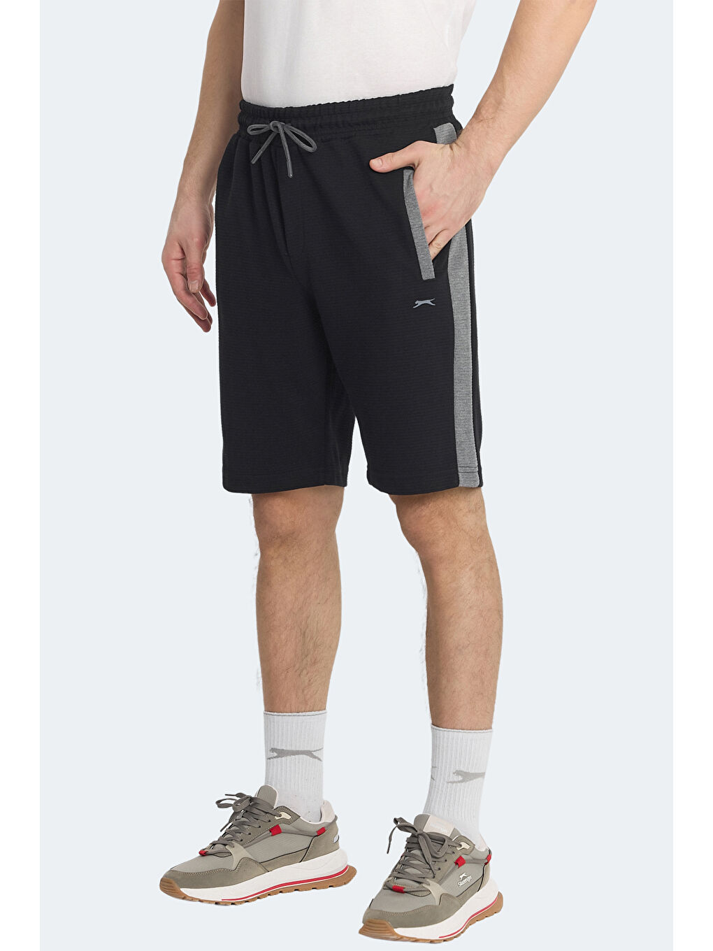 SLAZENGER NANDO I Erkek Şort Siyah