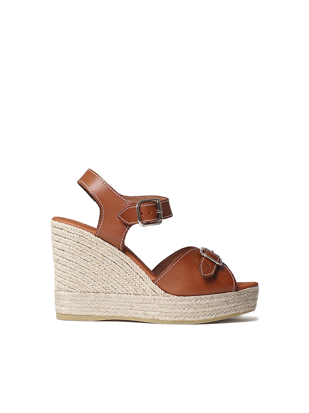 Kahverengi Kadın Sandalet Olga Tan