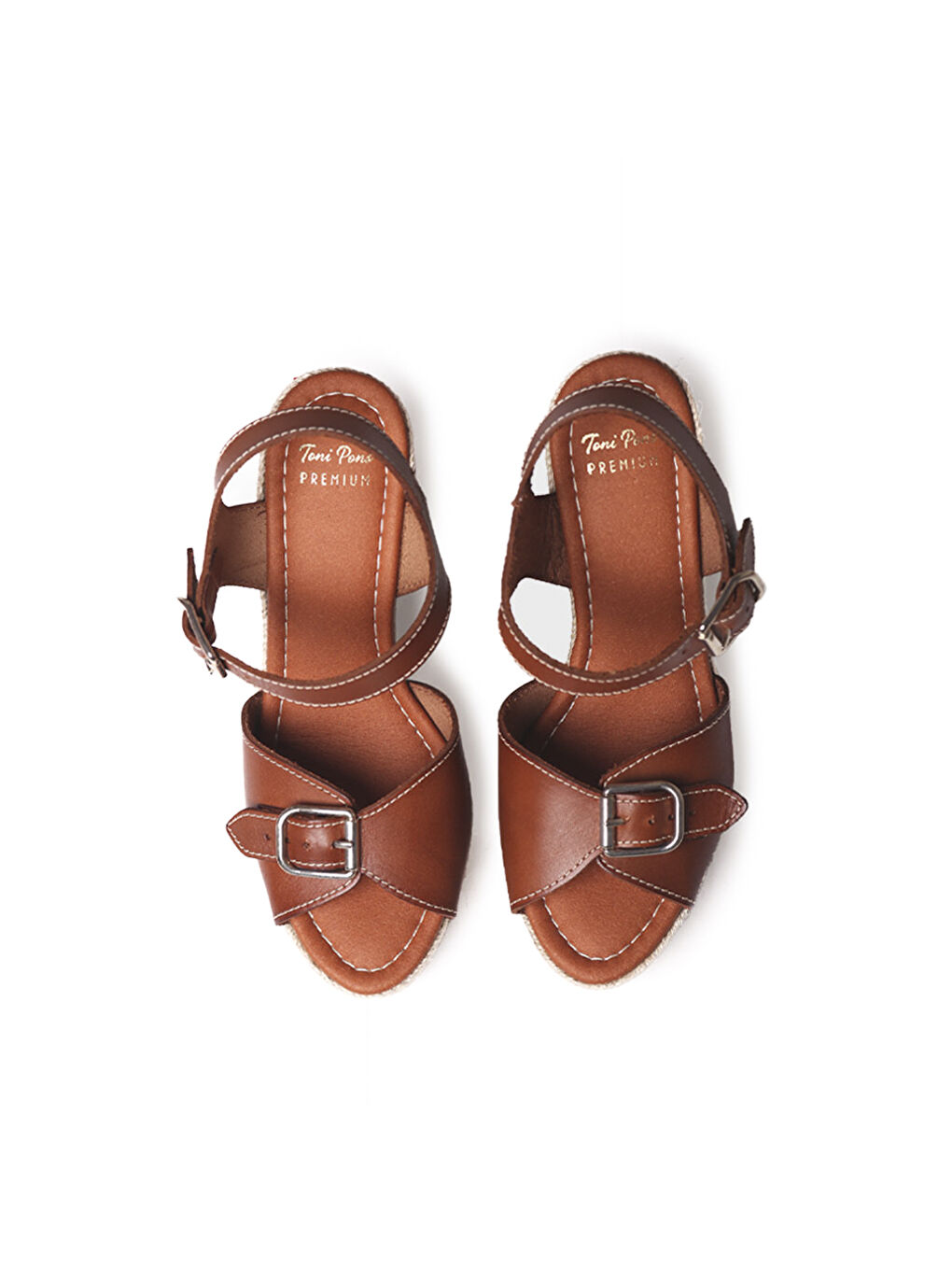 Kahverengi Kadın Sandalet Olga Tan-2