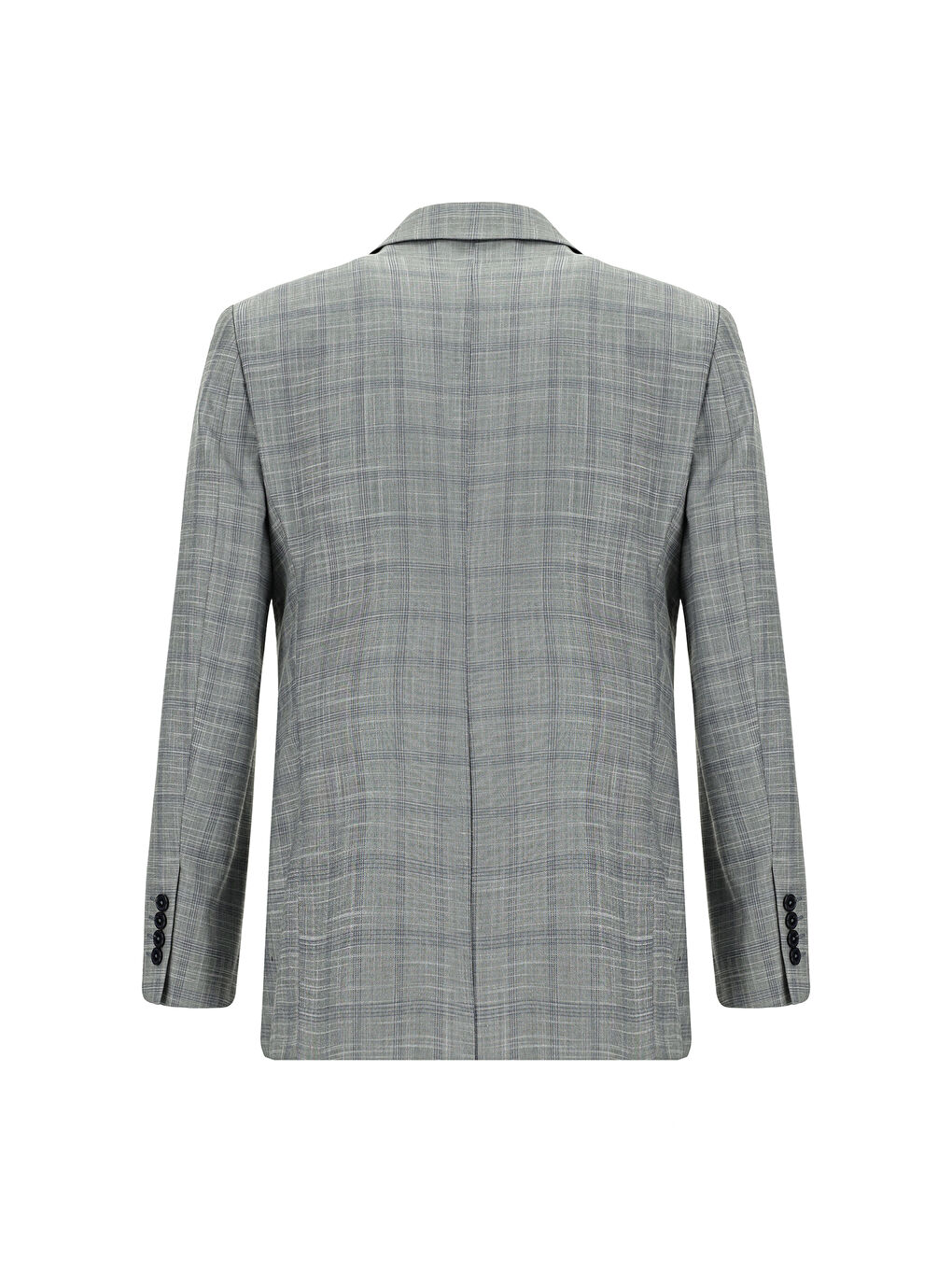 Gri Ekose Takım Elbise-2