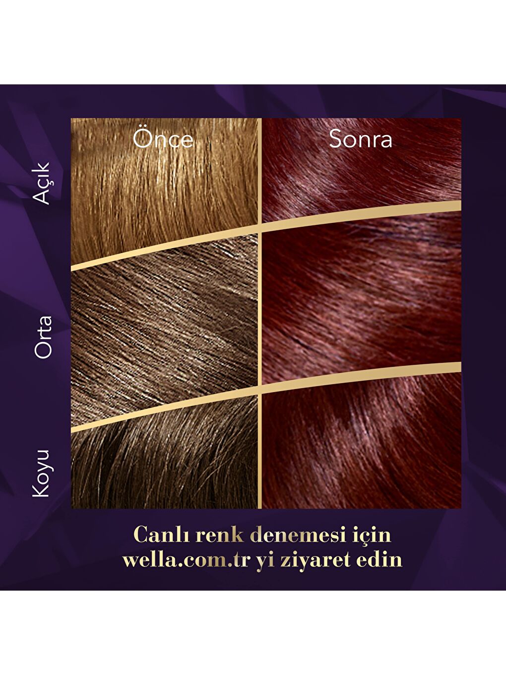 Wella Renksiz Koleston Supreme Kit 4/6 Kızıl Viyole *18 - 3