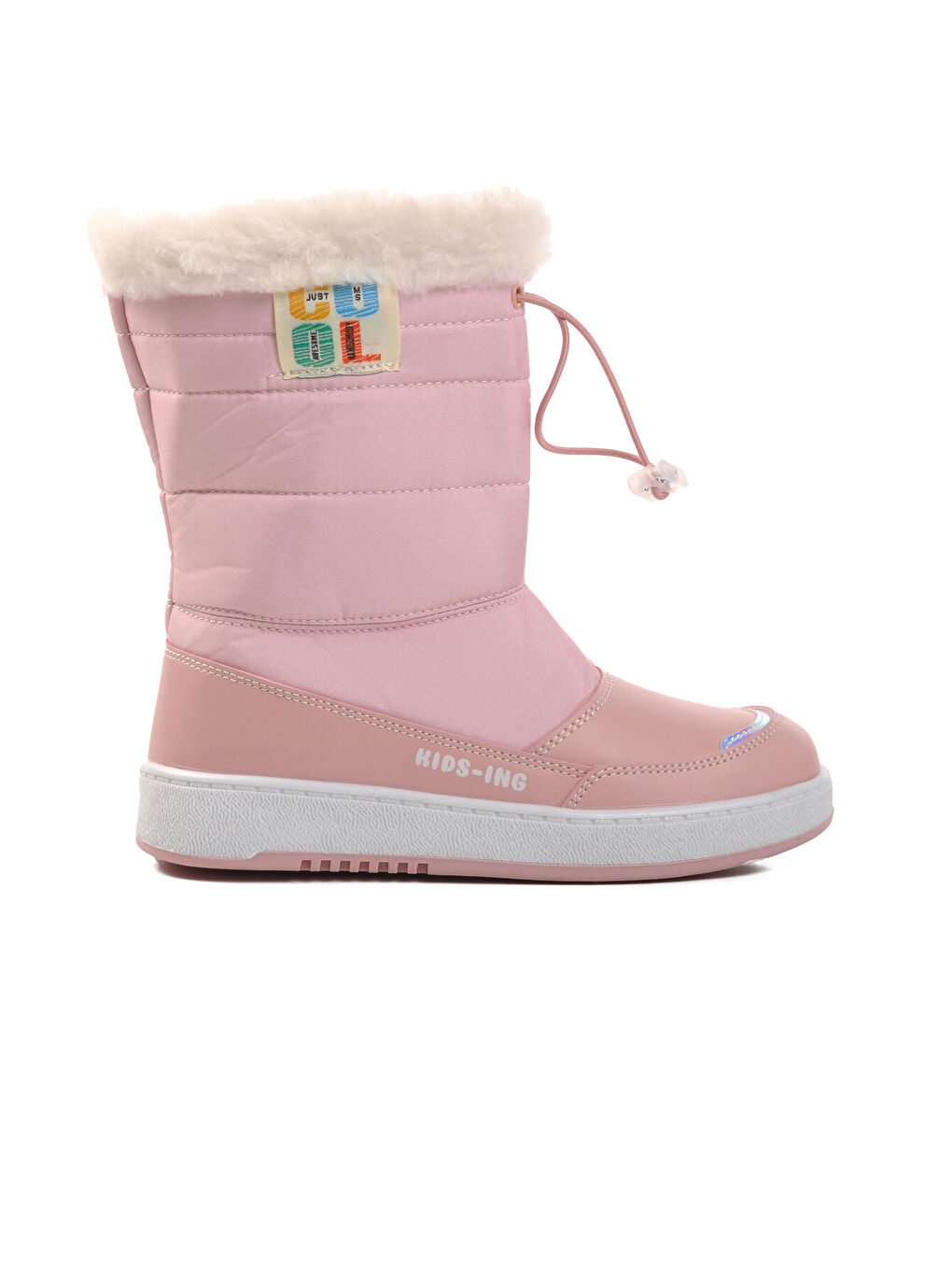 Pembe Pudra İçi Polarlı Kız Çocuk Bot Havana PQ