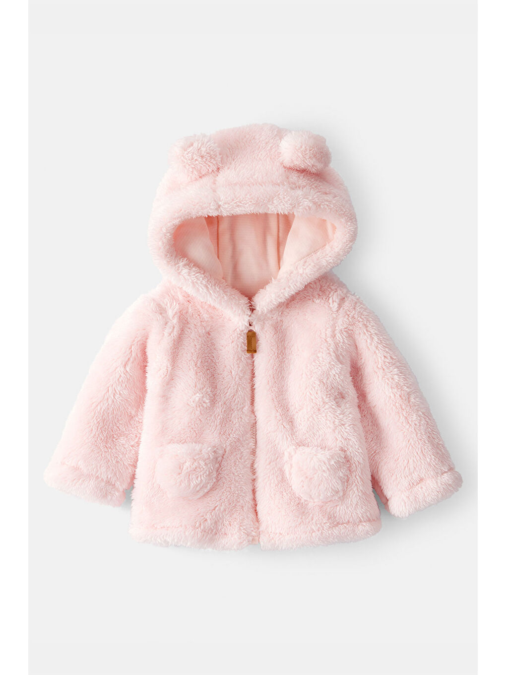 Kız Bebek Pembe Hırka