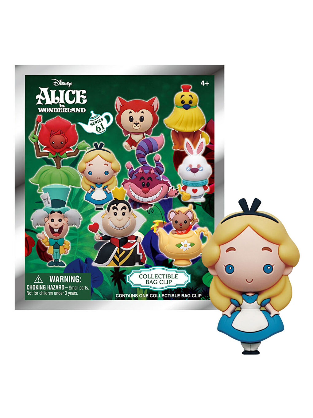 Alice in Wonderland Klipsli Figür MONO/25335