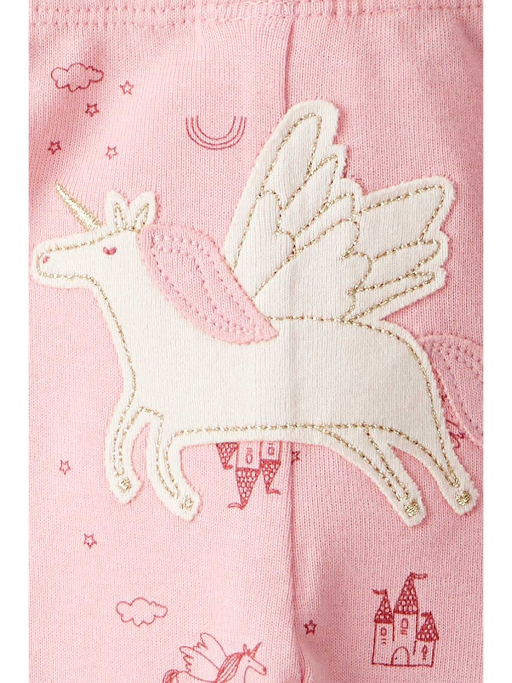 Kız Bebek Pembe 3Lü Set-4