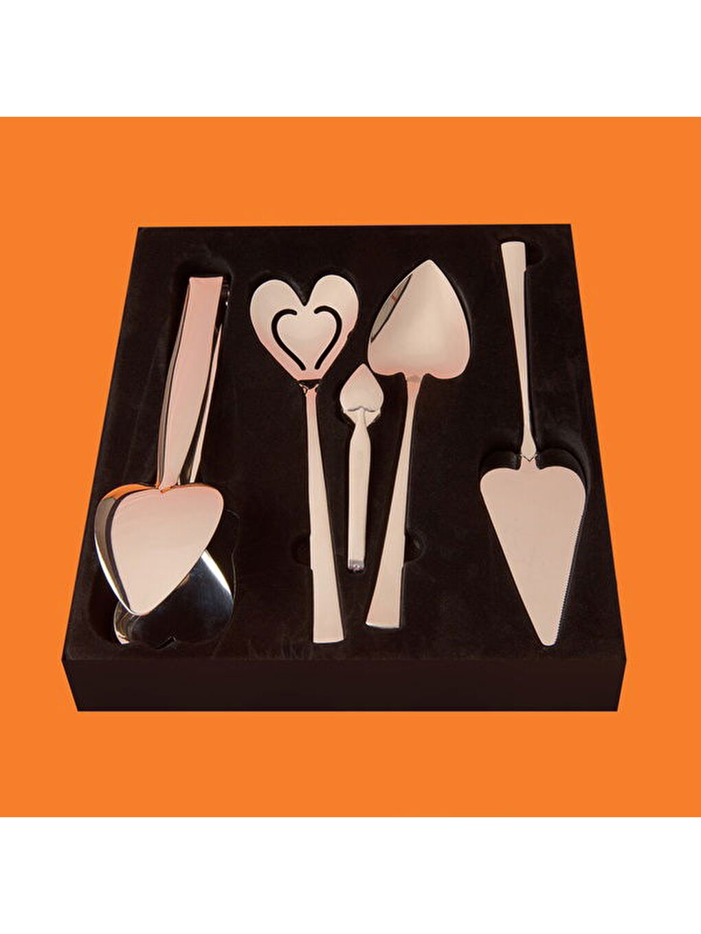 Can Canan 5 Parça Servis Takımı - Gri