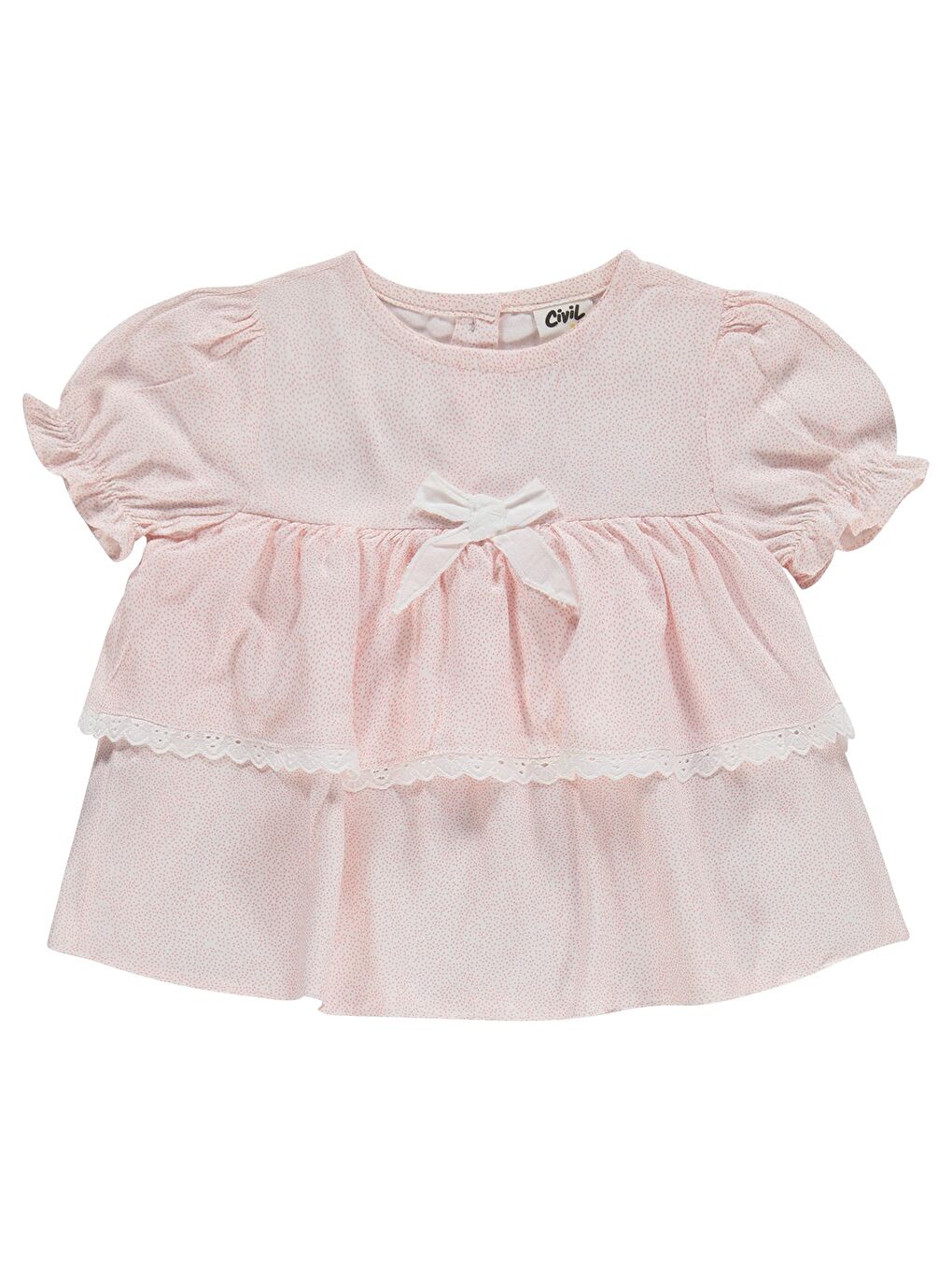 Baby Roba Fiyonklu 6-18 Ay Takım - Pembe-1