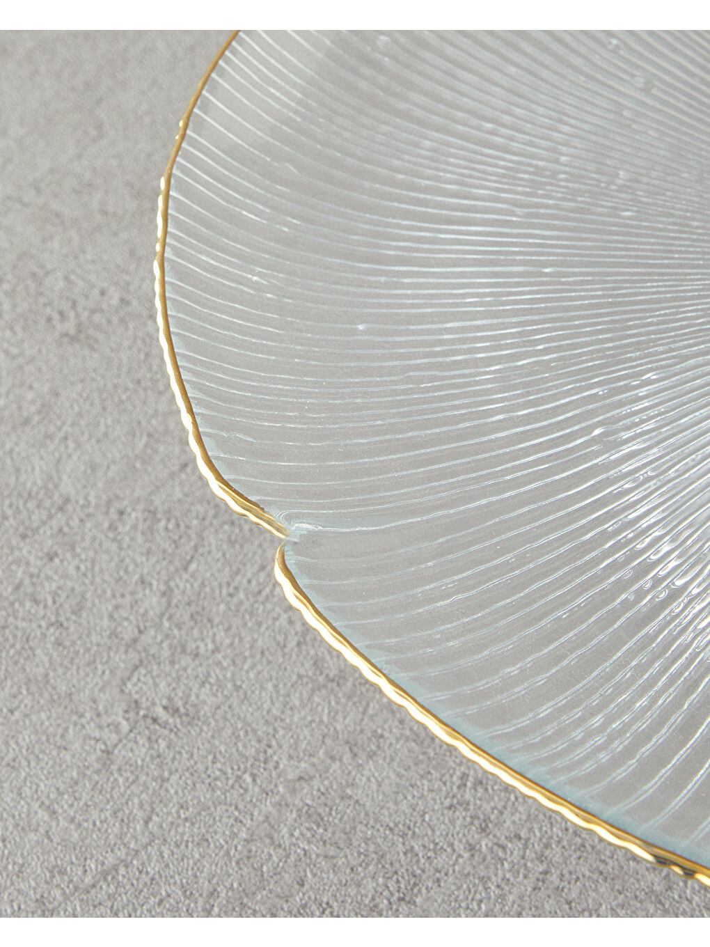 Sarı Siana Cam Kek Standı 28 cm Gold-2