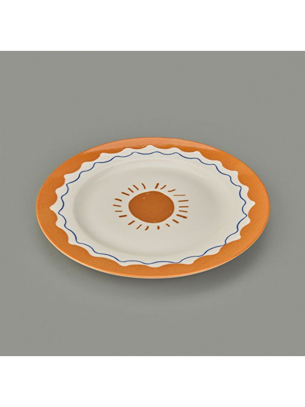 Ekru Kitchen Sun Servis Tabağı - Krem / Sarı - 27 cm-2