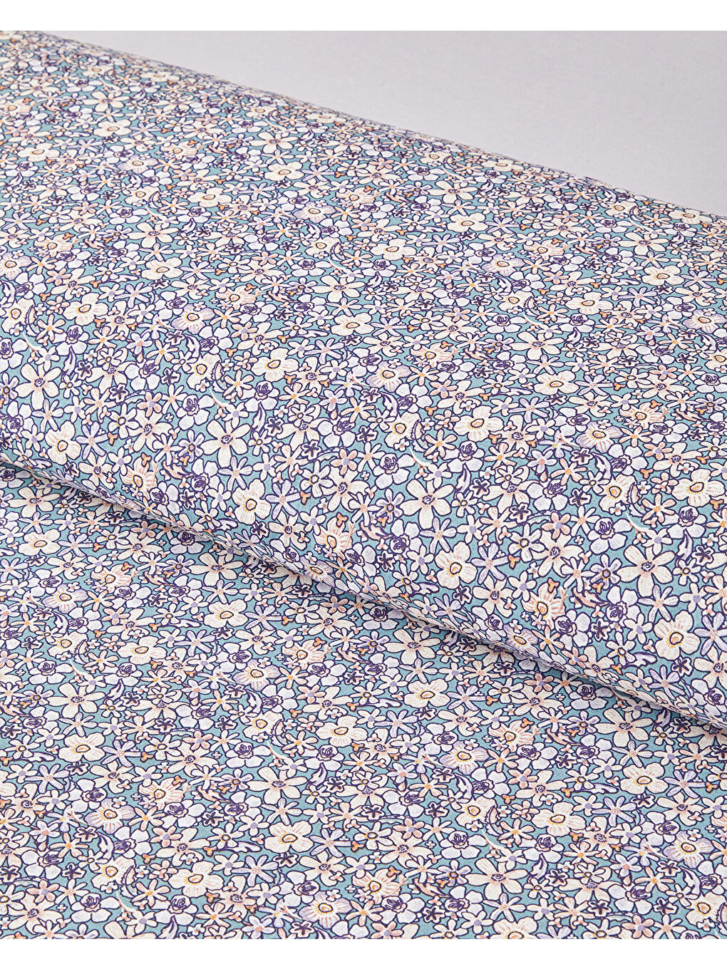 Vivid Garden Pamuk Çift Kişilik Nevresim Takımı 200x220 cm Yeşil-Pembe-3