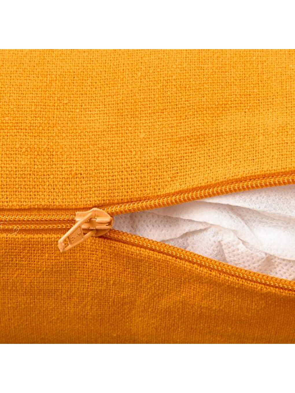 Kahverengi Soft Moss Kırlent - Hardal - 40x40 cm-2