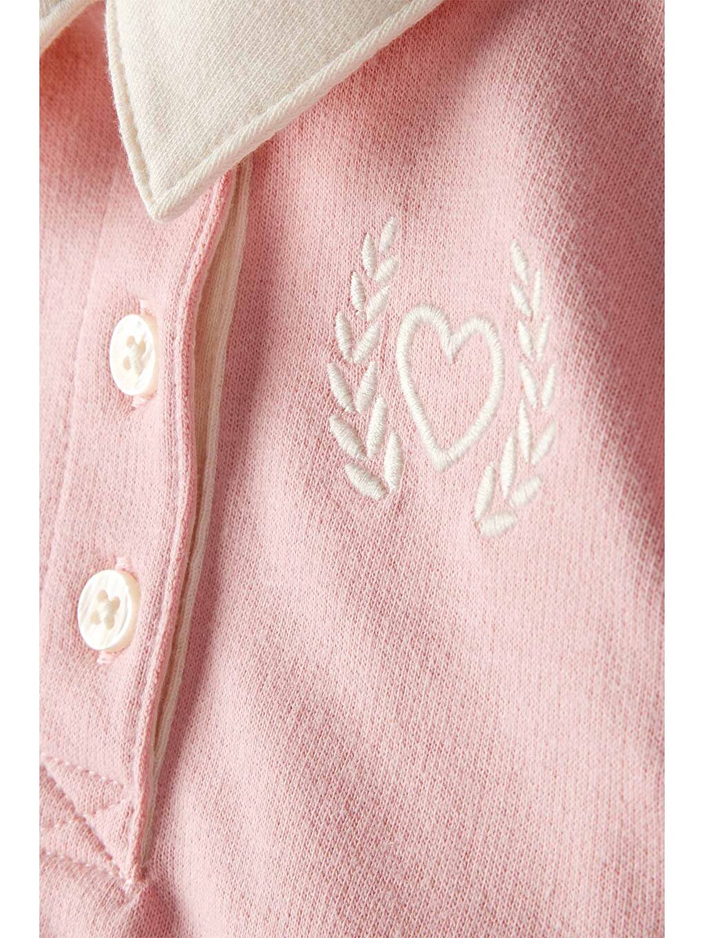 Kız Bebek Pembe Elbise-3