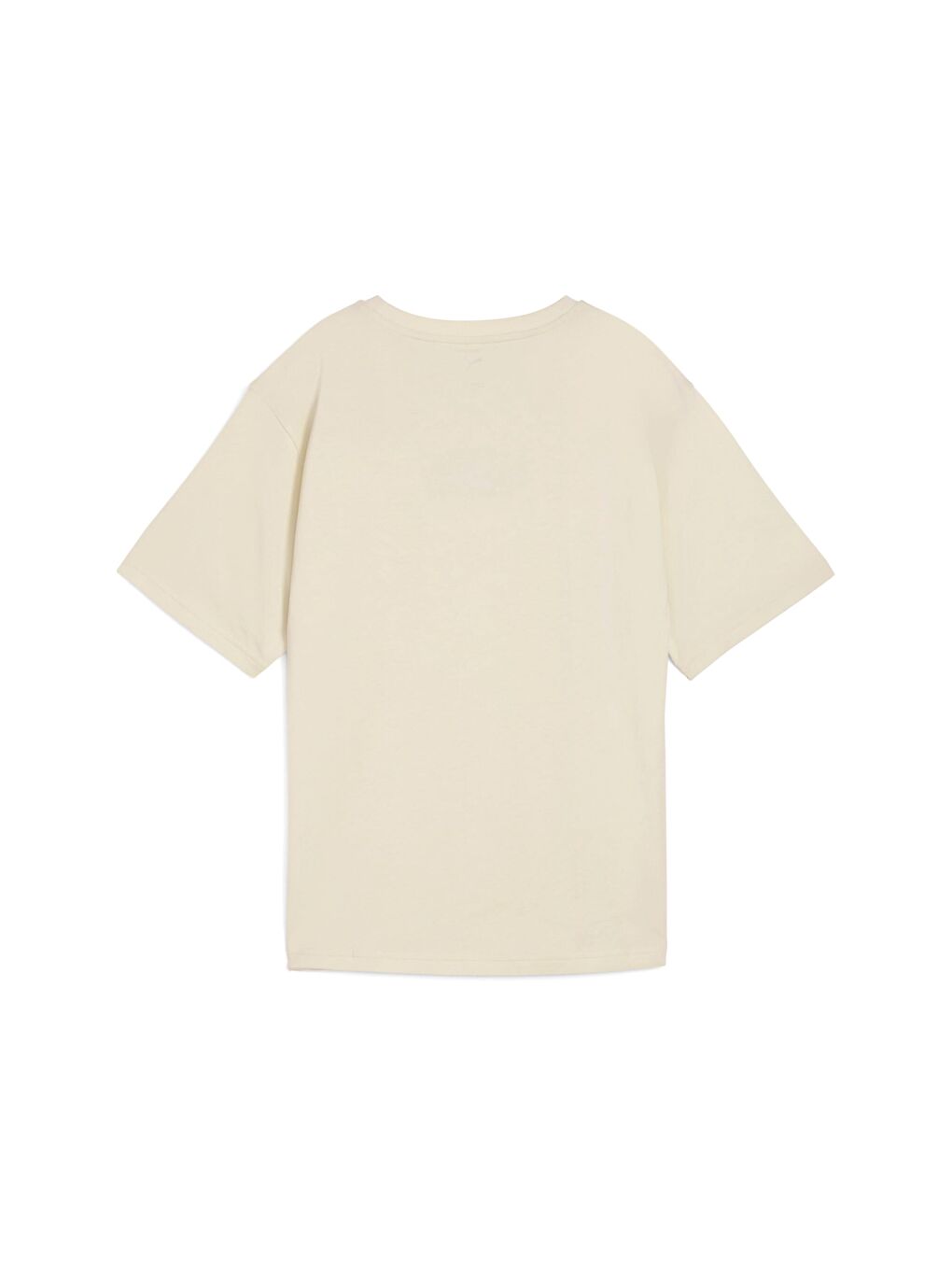 Beyaz ESSENTIALS Nature 2.0 Kadın Geniş Kesim Tişört-3