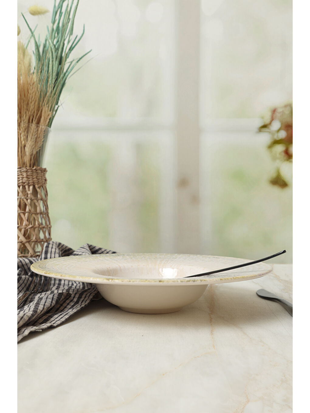 Karışık Deep Collection Gurme Makarna Tabağı 28 Cm-1