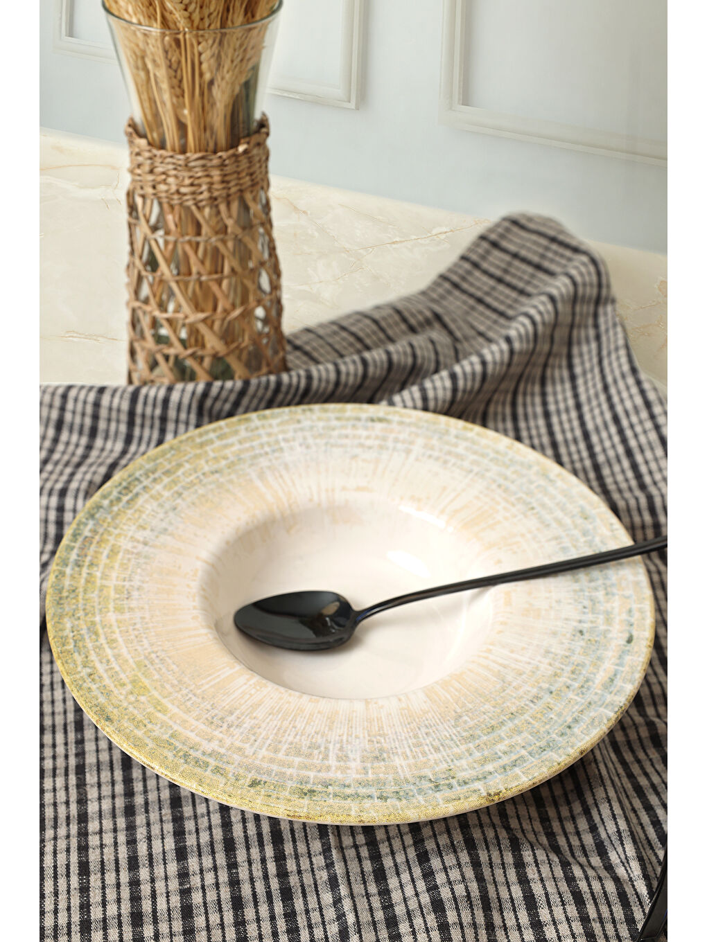 Karışık Deep Collection Gurme Makarna Tabağı 28 Cm-3