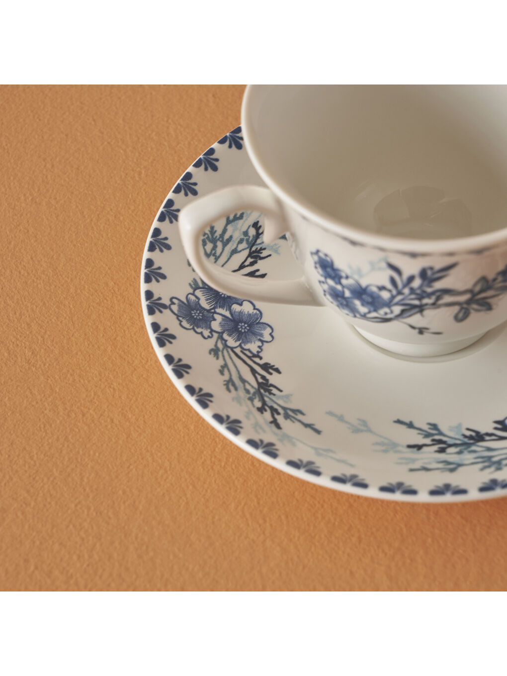 Bleu Blanc 2'li Kahve Fincanı Seti Mavi (90 cc)-2