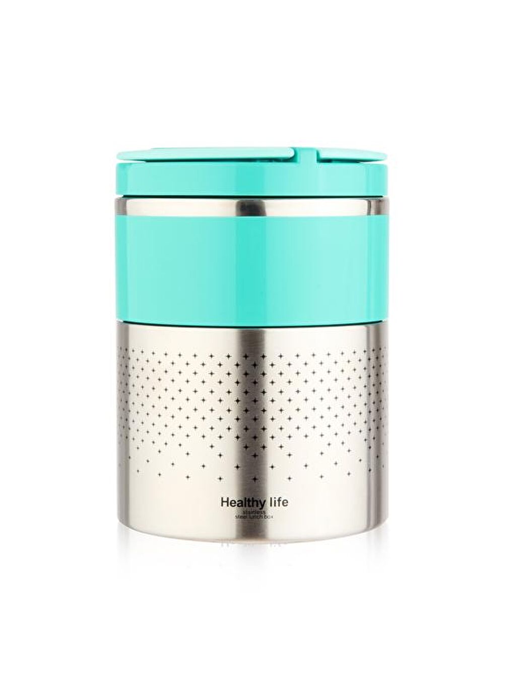 Karışık 2 Katlı Çelik Yemek Termosu - Asorti - 1,5 lt-1