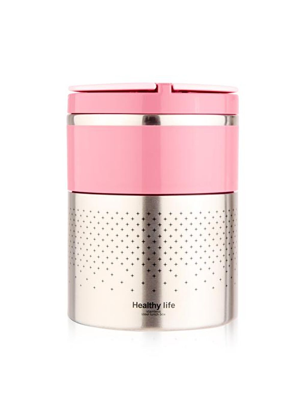 Karışık 2 Katlı Çelik Yemek Termosu - Asorti - 1,5 lt-2