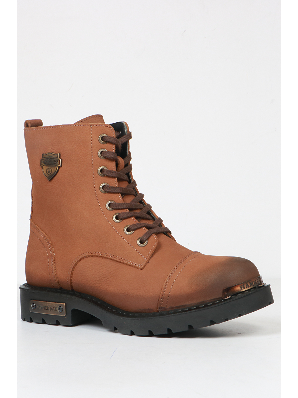 Kahverengi Merdane Boot Hakiki Deri Taba Outdoor Erkek Bot 102 17600-M-1