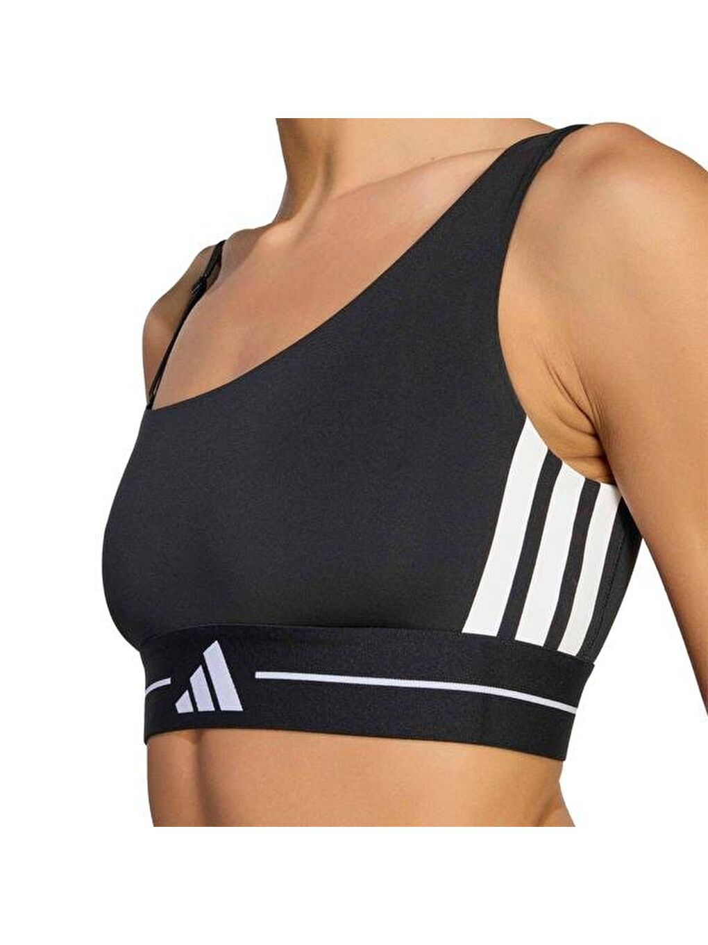 Q2 Hyperglam Ls Kadın Siyah Yuvarlak Yaka Sporcu Sütyeni-2