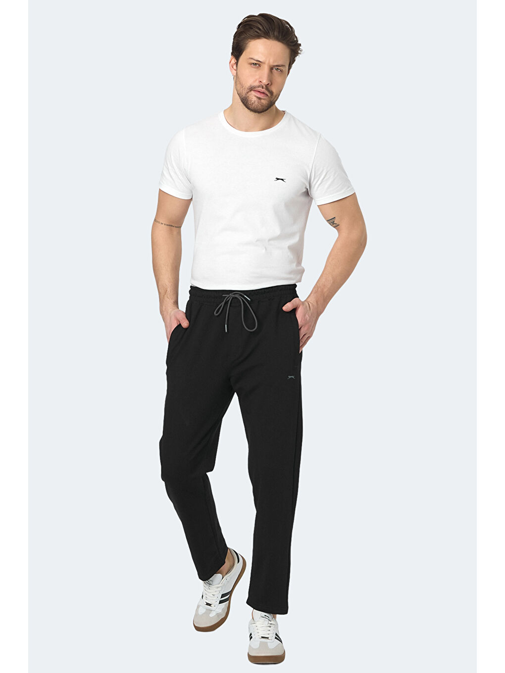 NATASA Erkek Eşofman Altı Siyah-6