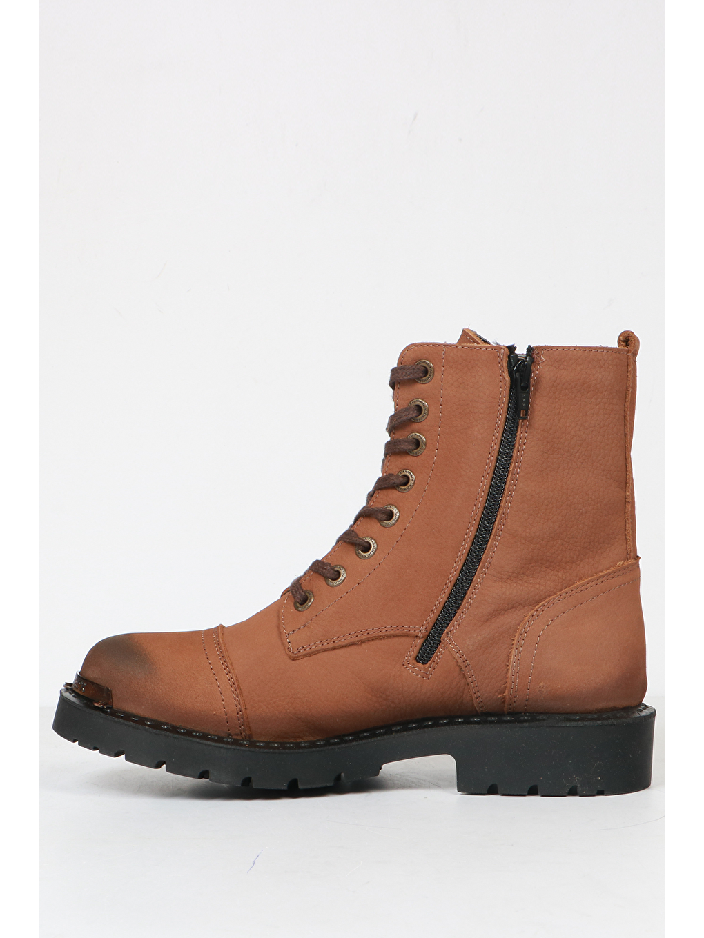 Kahverengi Merdane Boot Hakiki Deri Taba Outdoor Erkek Bot 102 17600-M-3