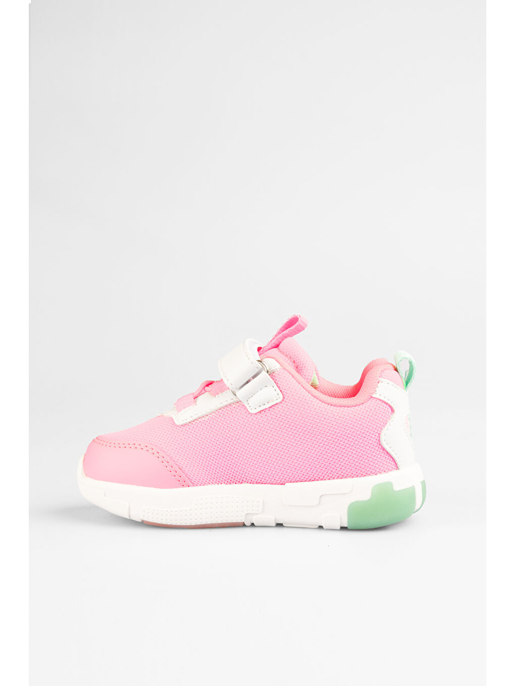 Number Işıklı Kız Bebek Pembe Spor Ayakkabı-2