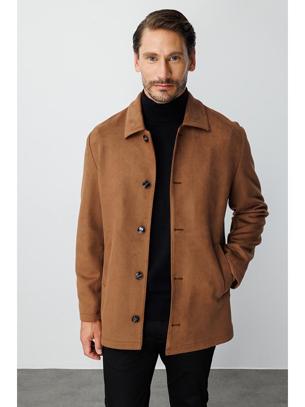 Kahverengi Erkek Kahve Standart Mont Kaban