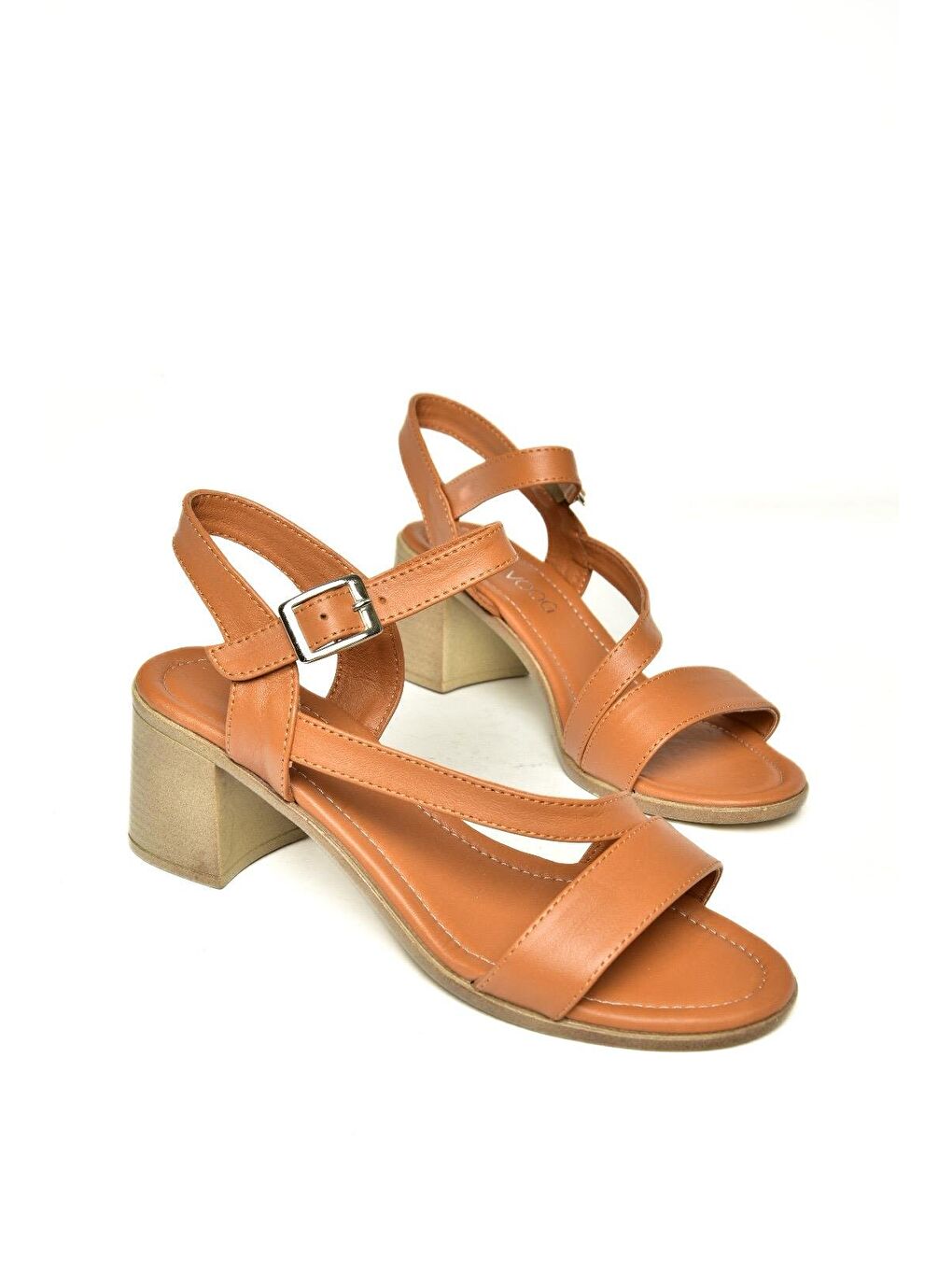 Kahverengi P5554528 Taba Kadın Sandalet-4