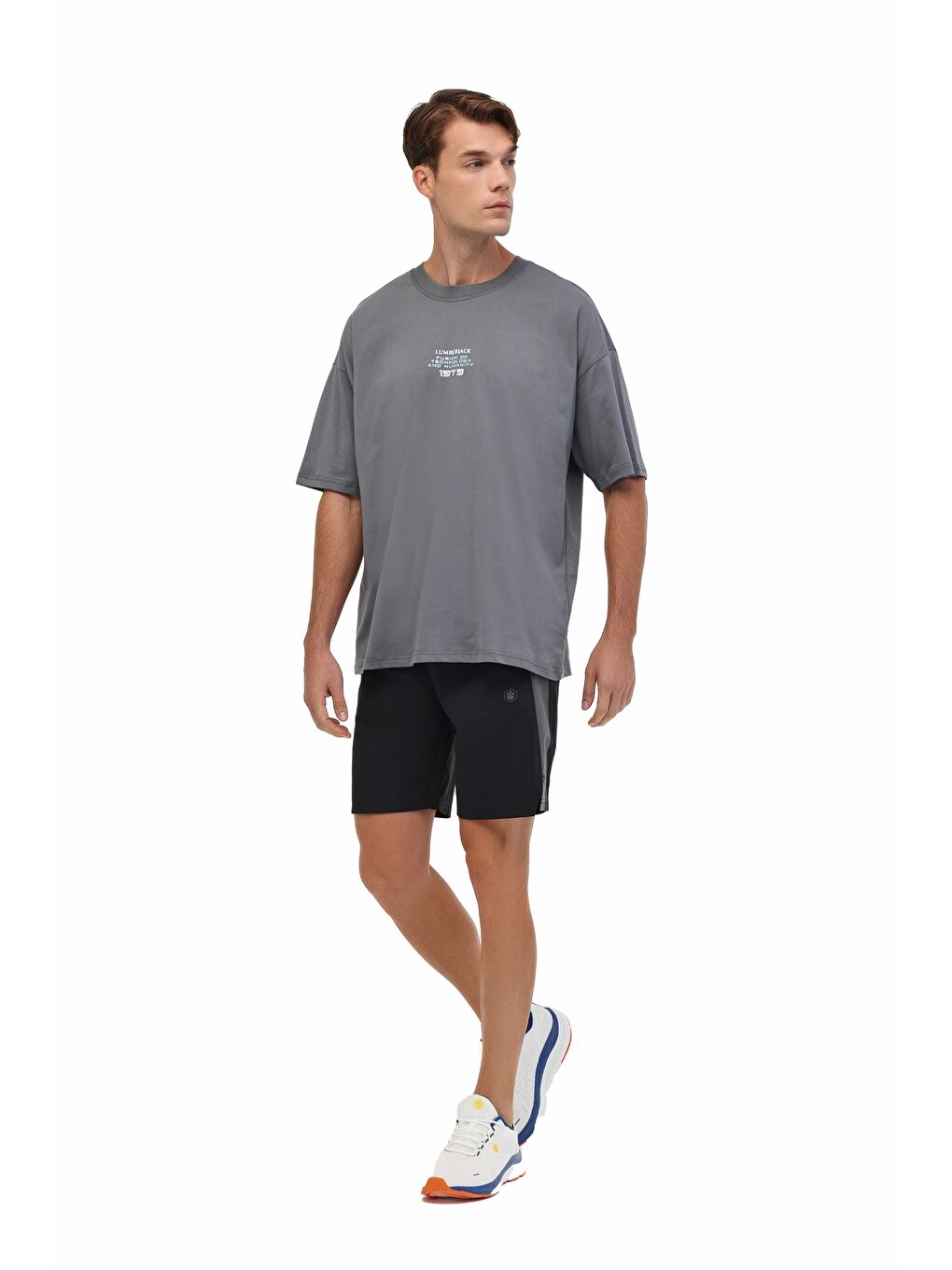 ML 20HD24-M117 5PR Siyah Erkek Şort-2