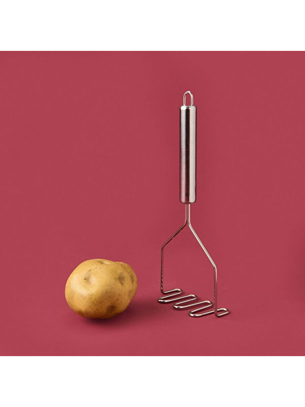 Patates Ezici - Gri - 24 cm-1