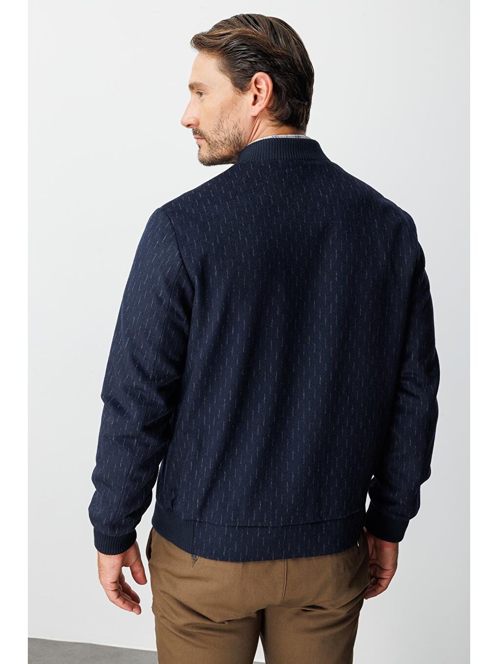 Lacivert Erkek Lacİvert Standart Std Mont-2