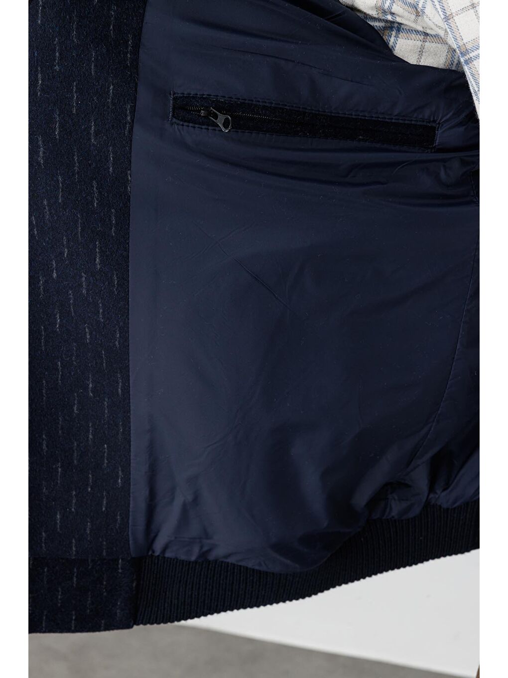 Lacivert Erkek Lacİvert Standart Std Mont-3