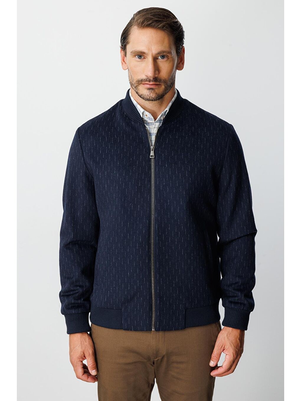 Lacivert Erkek Lacİvert Standart Std Mont-4