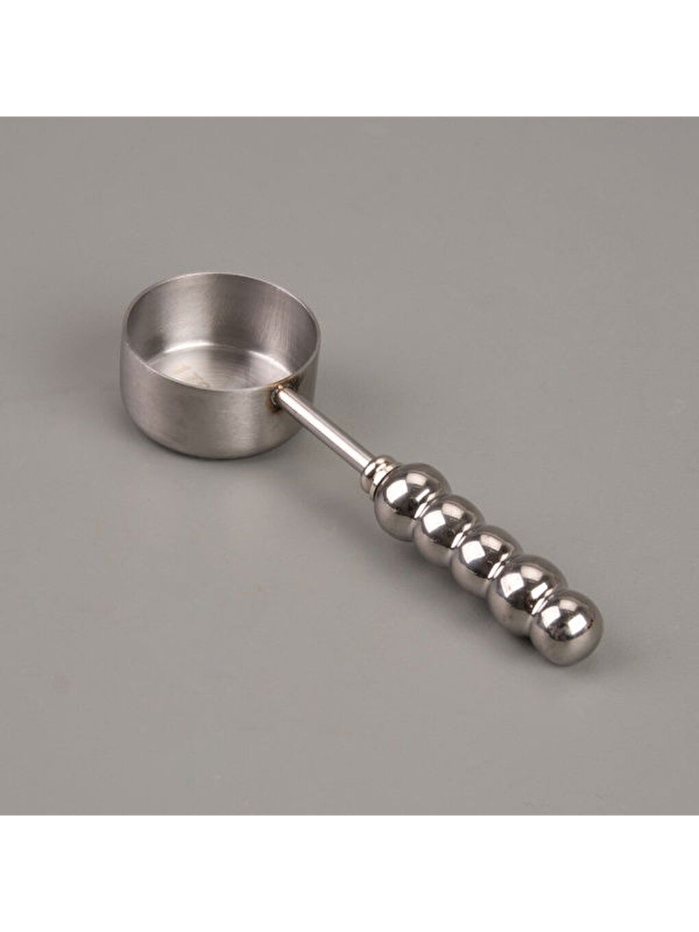 Paslanmaz Çelik Ölçü Kaşığı - Gri - 15 ml