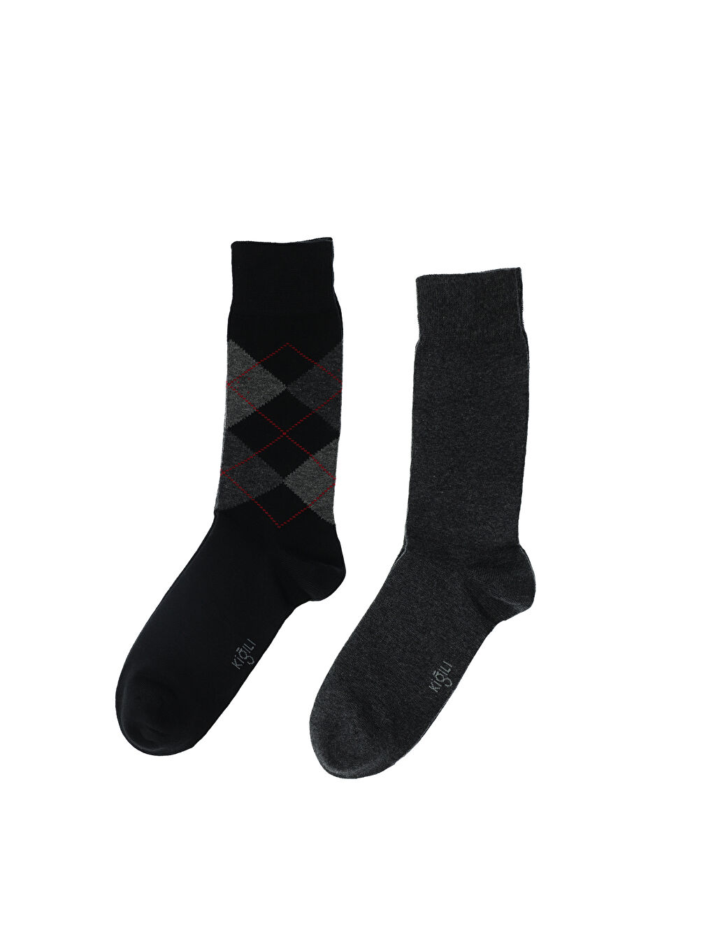 Karışık 7'li Desenli Pamuklu Soket Çorap Seti-1