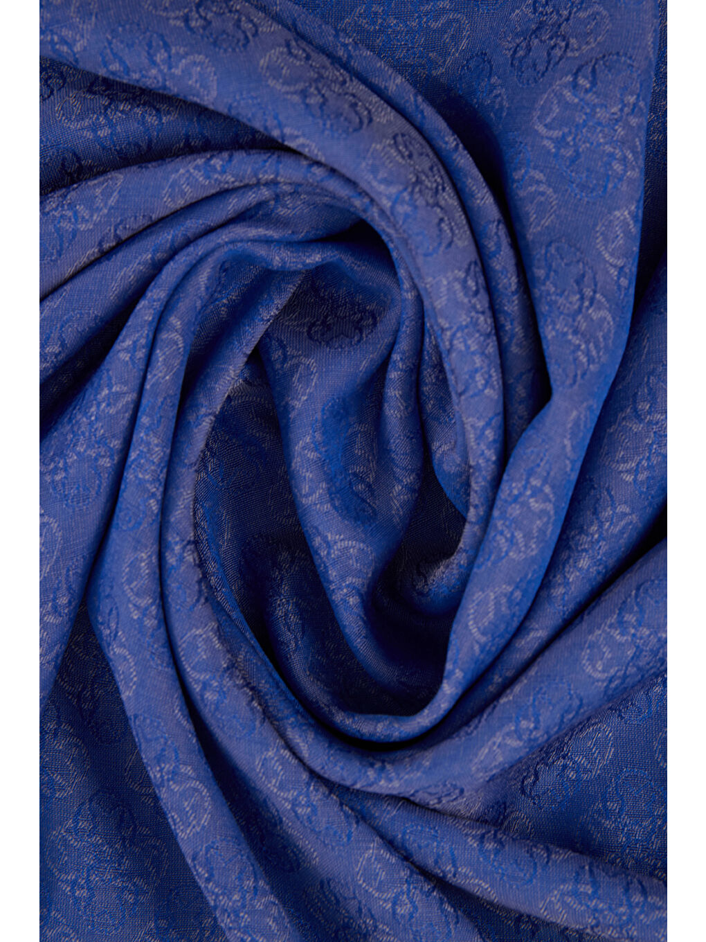 Lacivert 75X190 Cm Monogram Jakar Şal-2