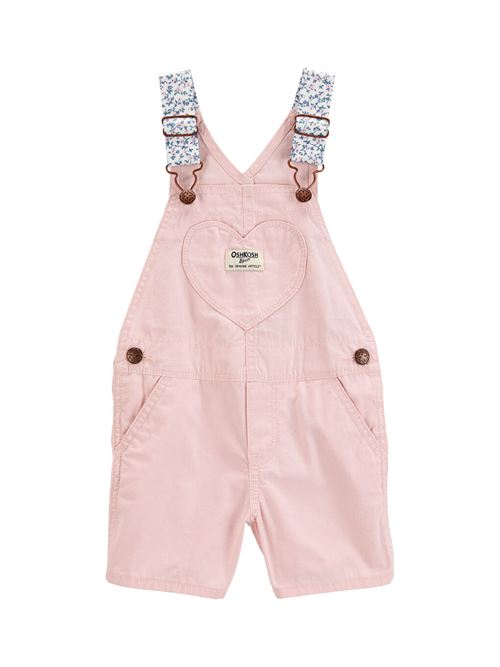 Pembe Küçük Kız Çocuk Salopet Şort